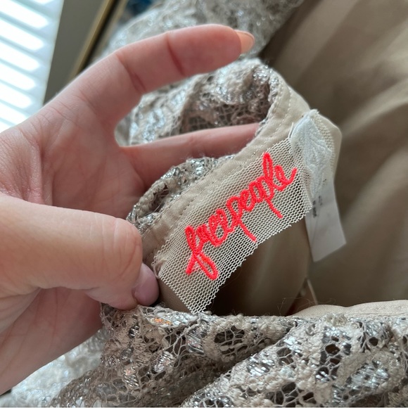 NWT Free People lace bodycon dress - Picture 6 of 8